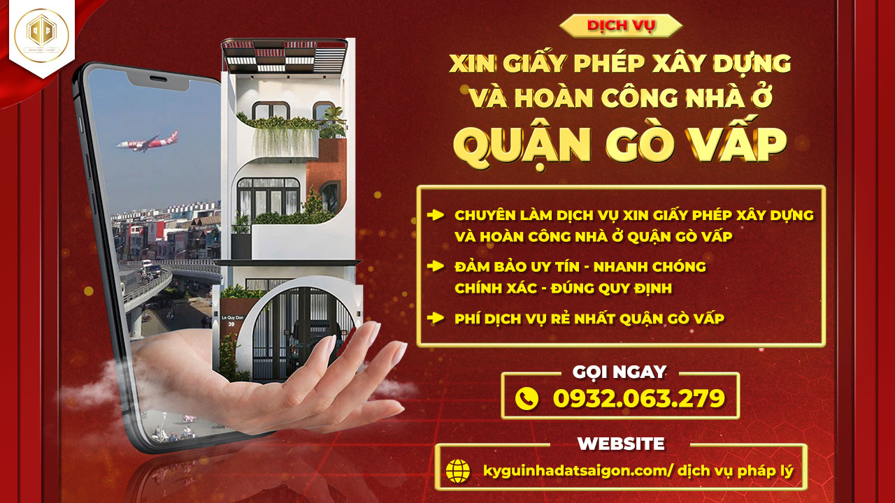 xin giấy phép xây dựng quận Gò Vấp