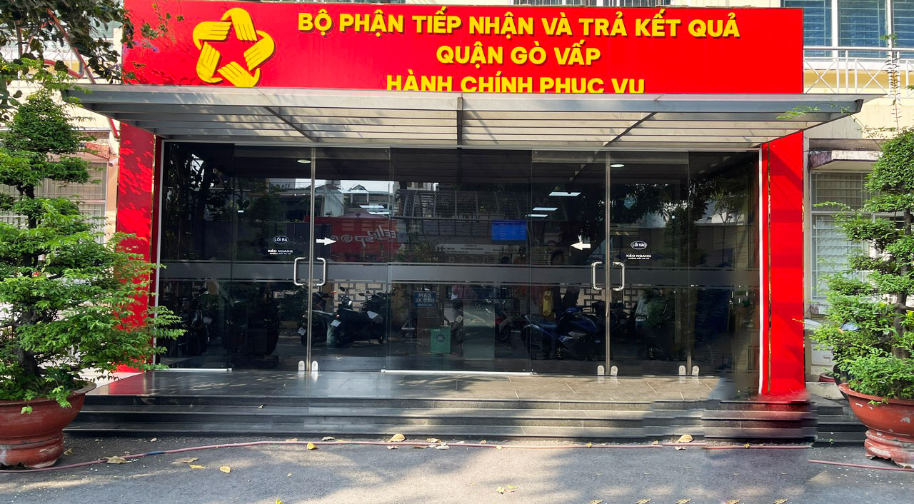 bộ phận 1 cửa quận Gò Vấp