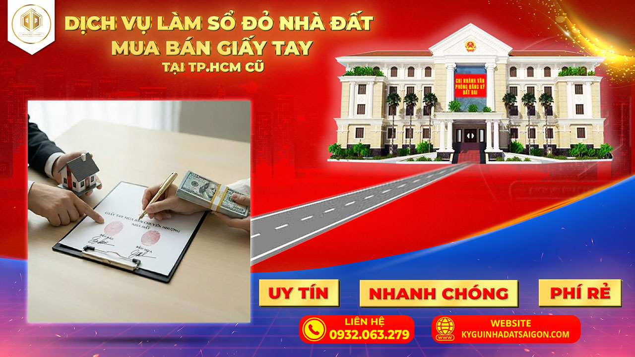 làm sổ đỏ nhà đất tại tphcm